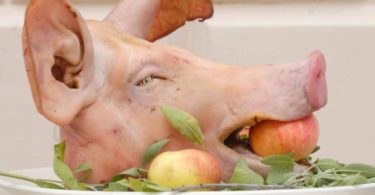 как разделать свиную голову