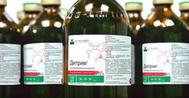 препарат Дитрим в ветеринарии