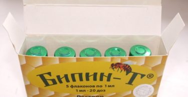 обработка пчел осенью бипином