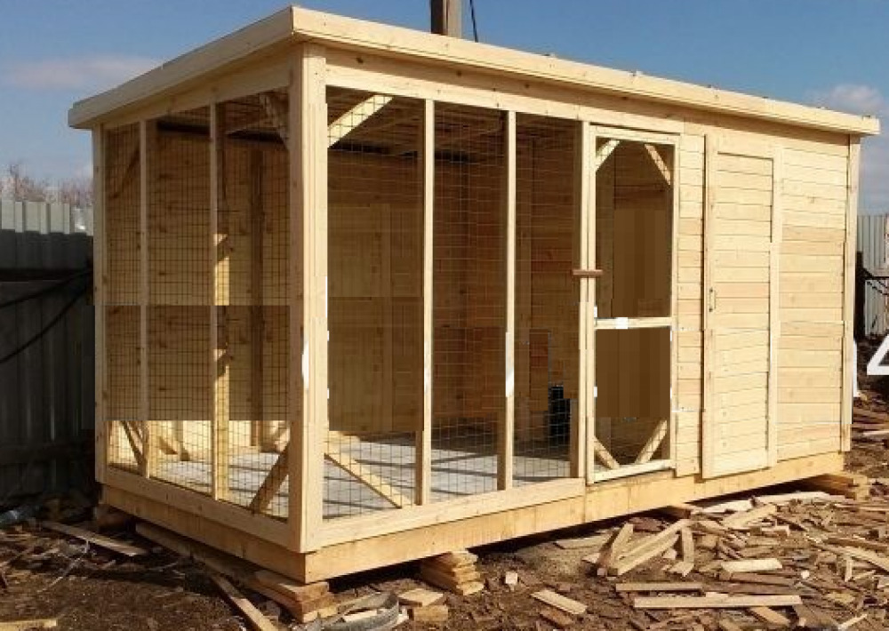 теплый курятник своими руками